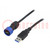 Kabel-Adapter; USB A-Stecker,USB C-Stecker; USB Buccaneer; IP68