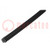 Protective tube; Size: 14; galvanised steel; black; -20÷80°C; IP67