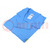 Coat; ESD; M (unisex); cotton,polyester,carbon fiber; blue