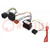 Cable for THB, Parrot hands free kit; Audi,Seat