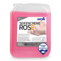 wolk Seifencreme rosé, Inhalt: 5 l