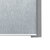 Türschild BOX, grau, Aluminiumrückplatte, Glas, Maße: 15,4 x 15,4 x 1,2 cm