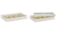 APS Teig- und Pizzaballenbehälter, (B)600 x (T)400 mm, weiß (6450803)