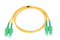 Kabel Patchcord SC/APC-SC/APC Jednomodowy Duplex