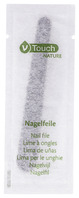 Nagelfeile V-Touch Nature; 9 cm (L); weiß; 250 Stk/Pck