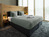 Bettbezug Siena Hotelverschluss; 135x200 cm (BxL); grau