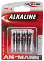 1x4 Ansmann Alkaline Micro AAA LR 03 red-line 5015553