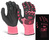 Beeswift Glovezilla Glow In The Dark Foam Nitrile Glove Pink 2XL (Pair)
