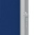 Schaukasten Premium Plus, Innenbereich, 8xA4, Filz, Klapptür, Glas, blau
