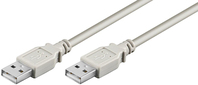 Microconnect USBAA05 USB Kabel 0,5 m USB 2.0 USB A Grau