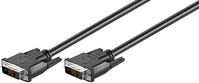 Microconnect MONCCS1 DVI kábel 1 M DVI-D Fekete