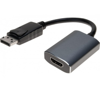 CUC Exertis Connect 127454 câble vidéo et adaptateur 0,1 m DisplayPort HDMI Noir