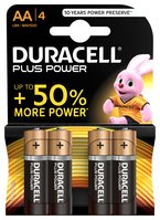 Duracell Plus Power Egyszer használatos elem AA Lúgos