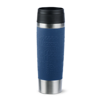 EMSA Travel Mug Classic N2022100 thermos 500 ml Noir, Bleu, Acier inoxydable Acier inoxydable