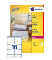 Avery L7162-250 addressing label White Self-adhesive label