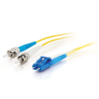 C2G 85600 InfiniBand/fibre optic cable 10 m LC ST OFNR Yellow
