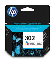 HP 302 originele drie-kleuren inktcartridge