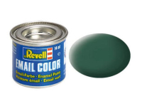Revell Dark green, mat 14 ml-tin