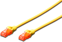 Ewent IM1023 cable de red Amarillo 3 m Cat6 U/UTP (UTP)