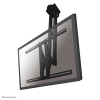 Neomounts PLASMA-C100BLACK Signage kijelző tartókeret 190,5 cm (75") Fekete