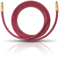 OEHLBACH 20541 audio kabel 1 m RCA Bordeaux
