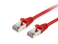 Equip Cat.6A S/FTP Patch Cable, 15m, Red