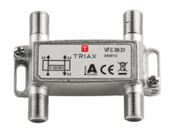 Triax VFC 0631 Diviseur de câbles Argent