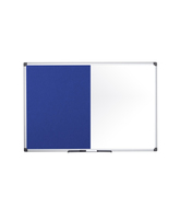 Bi-Office XA1222170 tableau d'affichage Intérieure Bleu, Blanc Aluminium