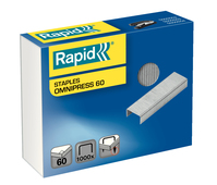 Rapid Omnipress 60 Pack d'agrafes 1000 agrafes