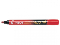 Pilot 400 marqueur indélébile Pointe en forme de chiffre Rouge