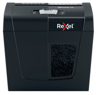 Rexel Secure X6 niszczarka Rozdrabnianie krzyżowe 70 dB Czarny