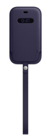 Apple Custodia a tasca MagSafe in pelle per iPhone 12 mini - Viola profondo