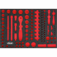 Vigor V4514 accessoire voor opslagdozen Zwart, Rood Verdeelset