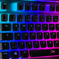 HyperX Pudding Keycaps - Full Key Set - ABS - Black (DE Layout) Tastaturkappe