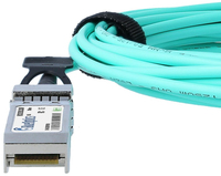 BlueOptics UACC-AOC-SFP10-5M-BO InfiniBand/fibre optic cable SFP+ Aqua-Farbe, Silber