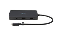 LG UHG7 laptop-dockingstation & portreplikator Kabelgebunden USB 3.2 Gen 2 (3.1 Gen 2) Type-C Schwarz