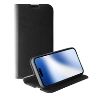Vivanco Premium Wallet telefontok 15,5 cm (6.1") Pénztárca tok Fekete