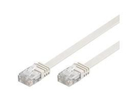 Microconnect V-UTP510W-FLAT hálózati kábel Fehér 10 M Cat5e U/UTP (UTP)