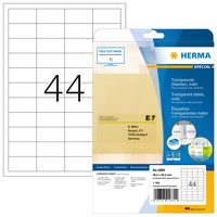 HERMA 4680 etiqueta de impresora Transparente Etiqueta para impresora autoadhesiva