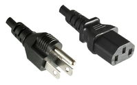 Microconnect PE110450SVT power cable Black 5 m NEMA 5-15P C13 coupler