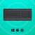 Logitech Signature K650 teclado Oficina Bluetooth QWERTZ Suizo Grafito