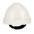 3M G30CUW Équipement de sécurité pour la tête Plastique Blanc