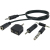 Schwaiger KHASETHQ533 audio kabel 2,5 m 3.5mm Zwart