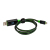 RealPower USB A/Micro-USB B 0.75m USB kábel 0,75 M USB 2.0 Fekete, Zöld