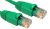 Cables Direct 2m Snagless Cat5e networking cable Green