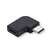VALUE 12.99.2996 tussenstuk voor kabels USB Type-C Zwart