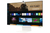 Samsung LS32BM801UU számítógép monitor 81,3 cm (32") 3840 x 2160 pixelek 4K Ultra HD Fehér