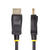 StarTech.com 2m DisplayPort naar HDMI Adapter Kabel, 4K 60Hz met HDR, DP naar HDMI 2.0b, Actieve Video Converter, DisplayPort Desktop naar HDMI Monitor, DisplayPort HDMI kabel