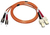 Moxa 35084 Glasvezel kabel 2x ST 2x SC OM1 Oranje