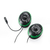 Raptor Gaming HX200 Kopfhörer Kabelgebunden Kopfband Schwarz, Grün
